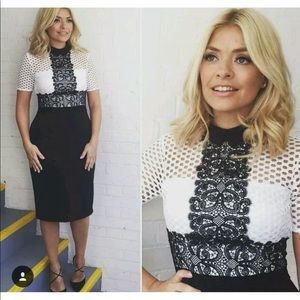 Zara Lace Tube Dress Size Medium